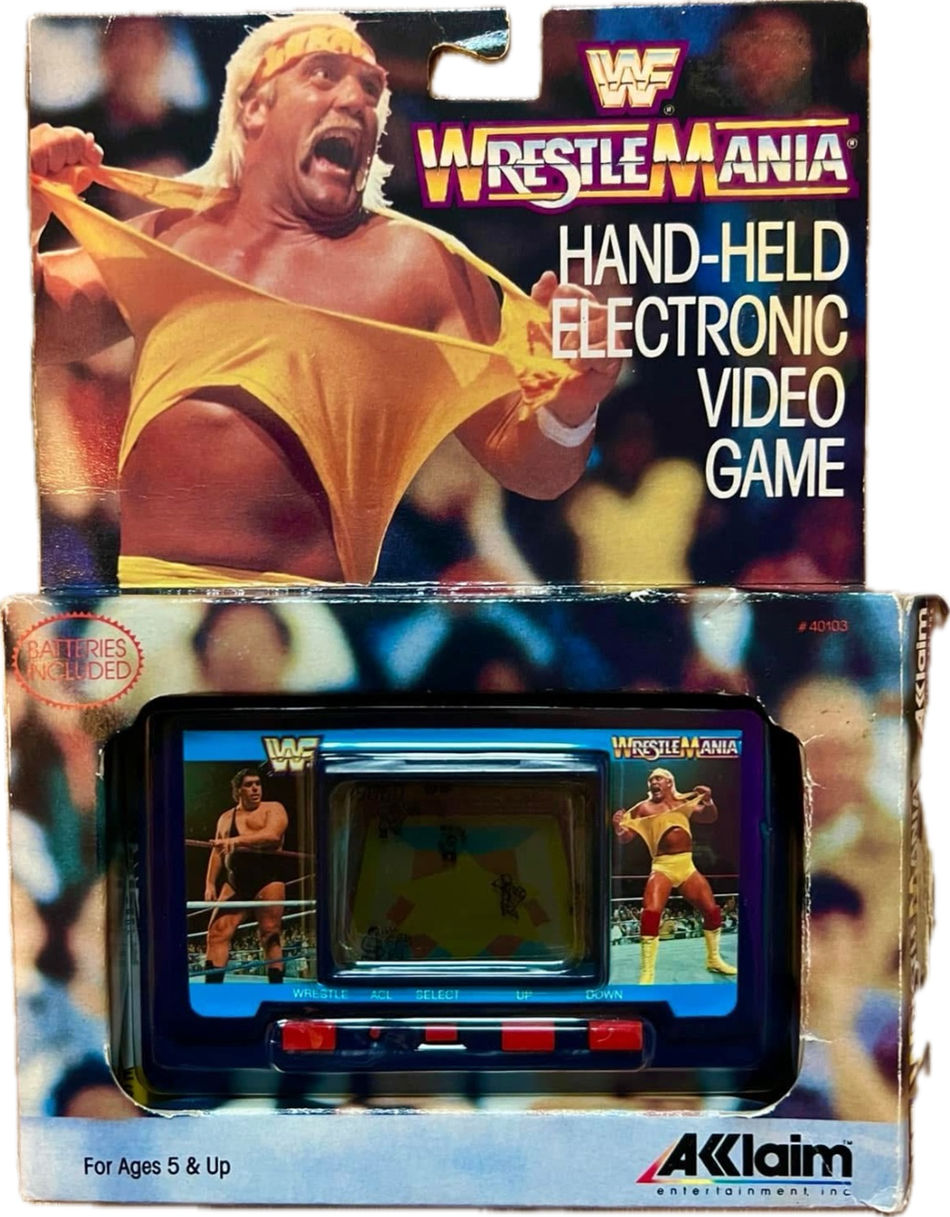 WWF Handheld LCD Hulk Hogan Andre The Giant – Toy – PW Catalog