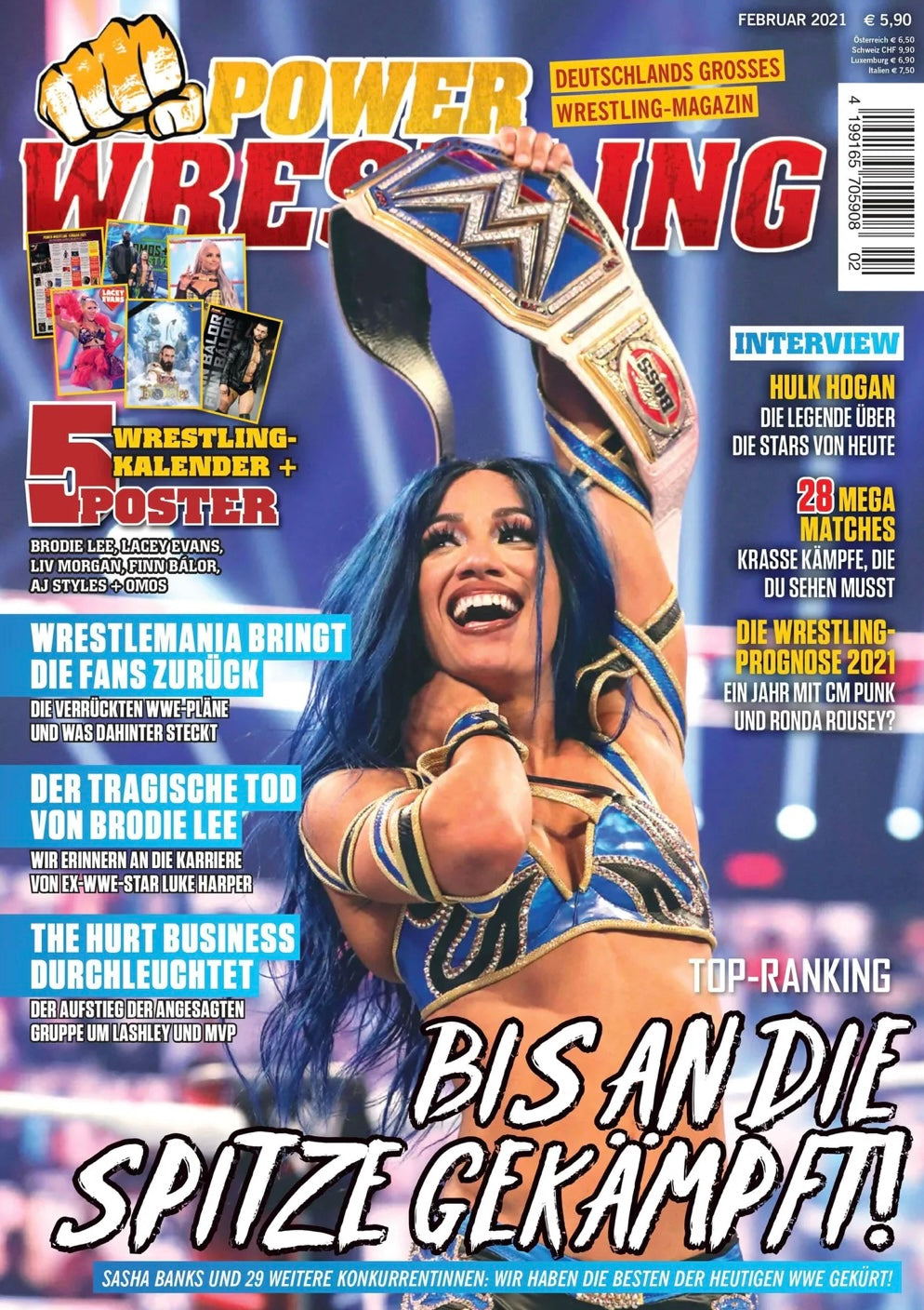 Power Wrestling Magazine February 2021 (#295) Magazine PWcatalog