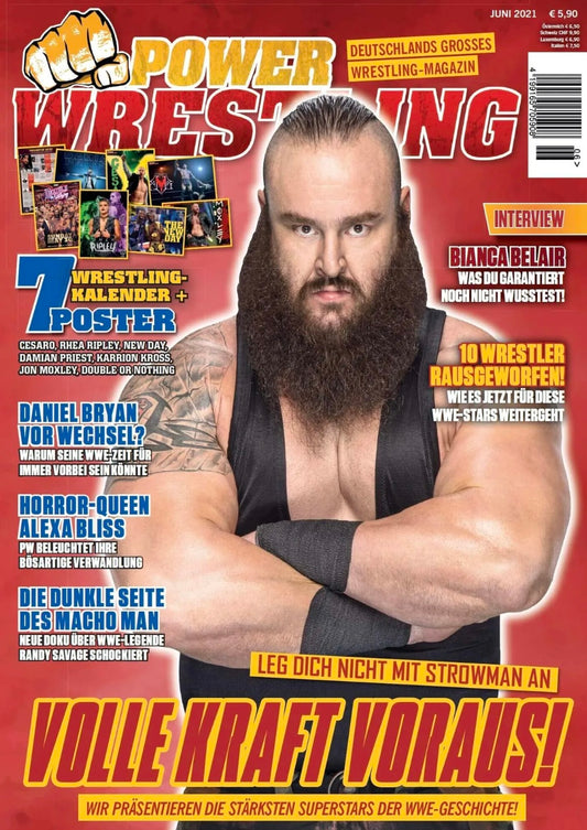 Power Wrestling Magazine June 2021 (#299) Magazine PWcatalog
