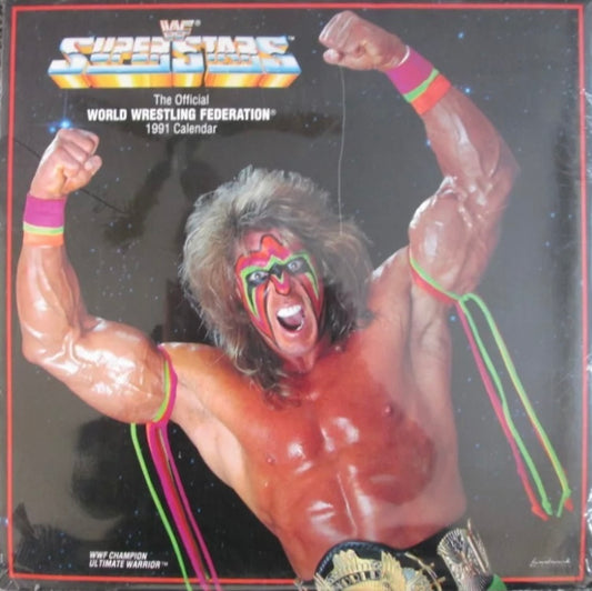 1991 WWF Superstars Calendar Pwcatalog