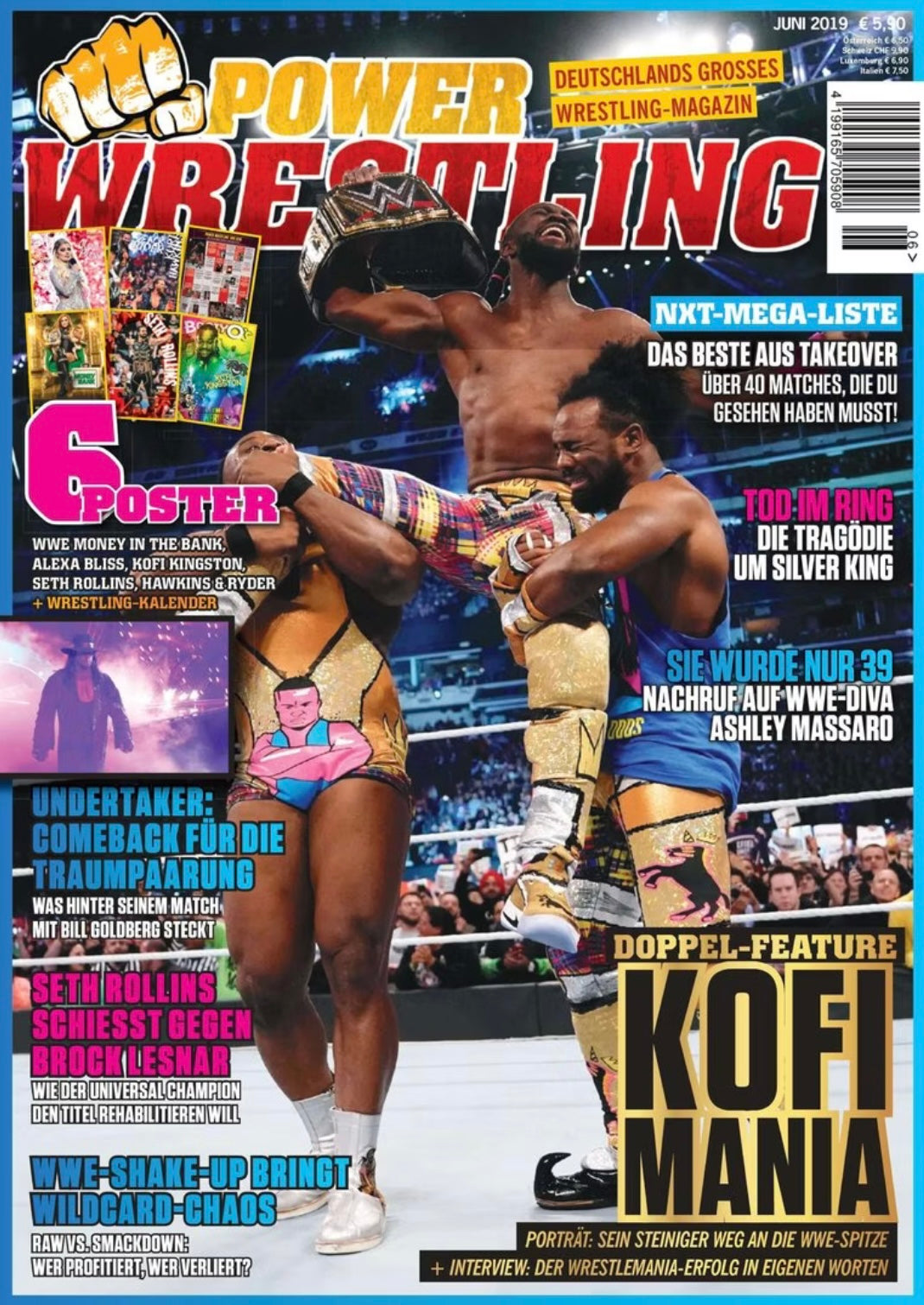 Power Wrestling Magazine June 2019 (#275) Magazine PWcatalog