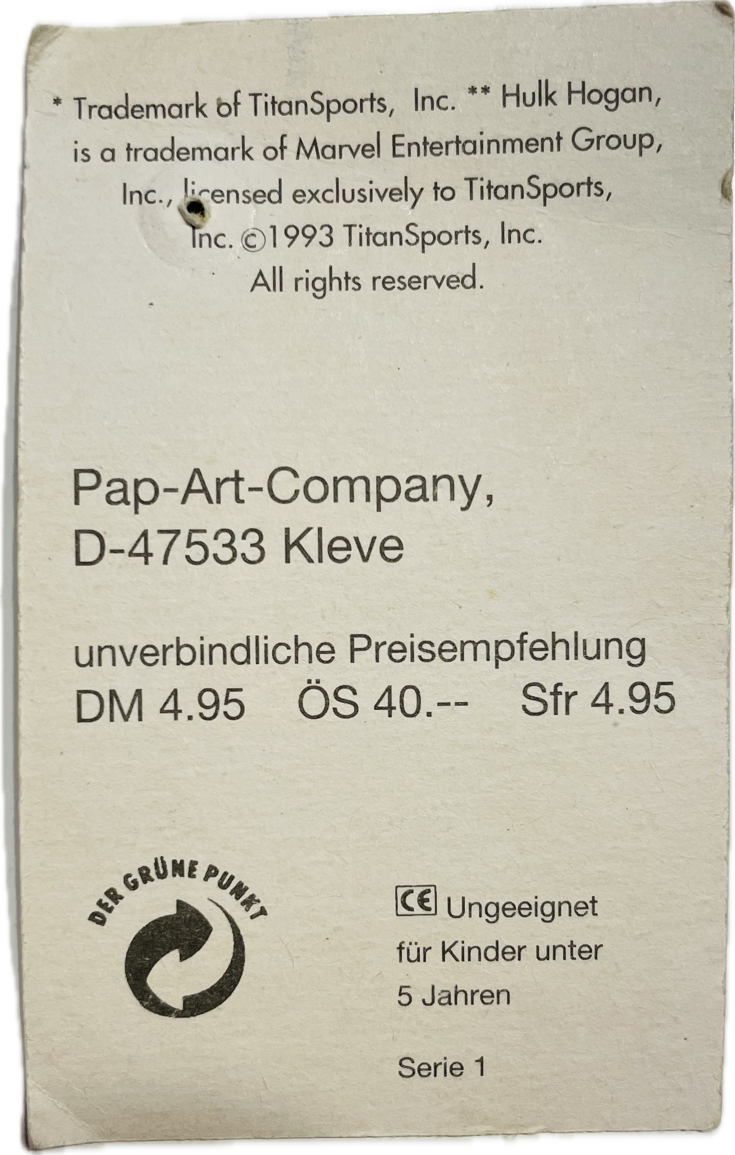 Yokozuna Pin series 1 from Germany 1993 Brooches & Lapel Pins PWcatalog