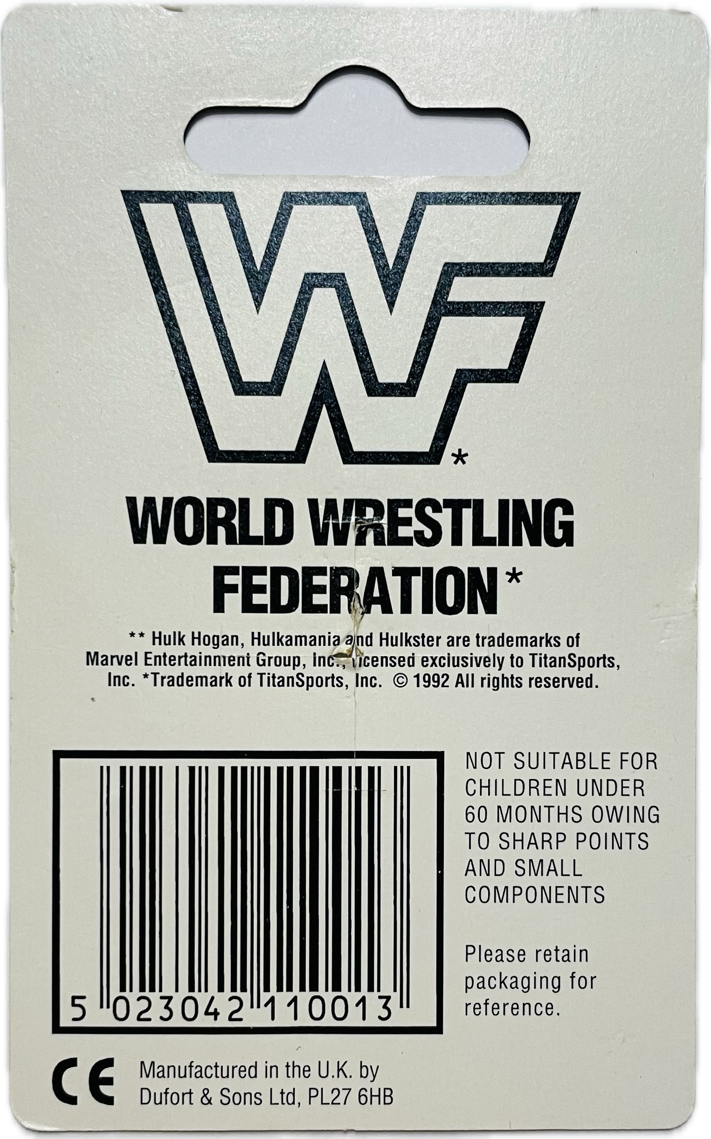 WWF Superstar Pin Brooch Crush (1991) Brooches & Lapel Pins PWcatalog