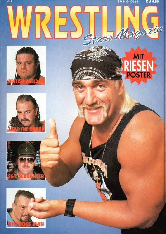 Wrestling Stars Magazine No. 1 Germany Magazine PWcatalog