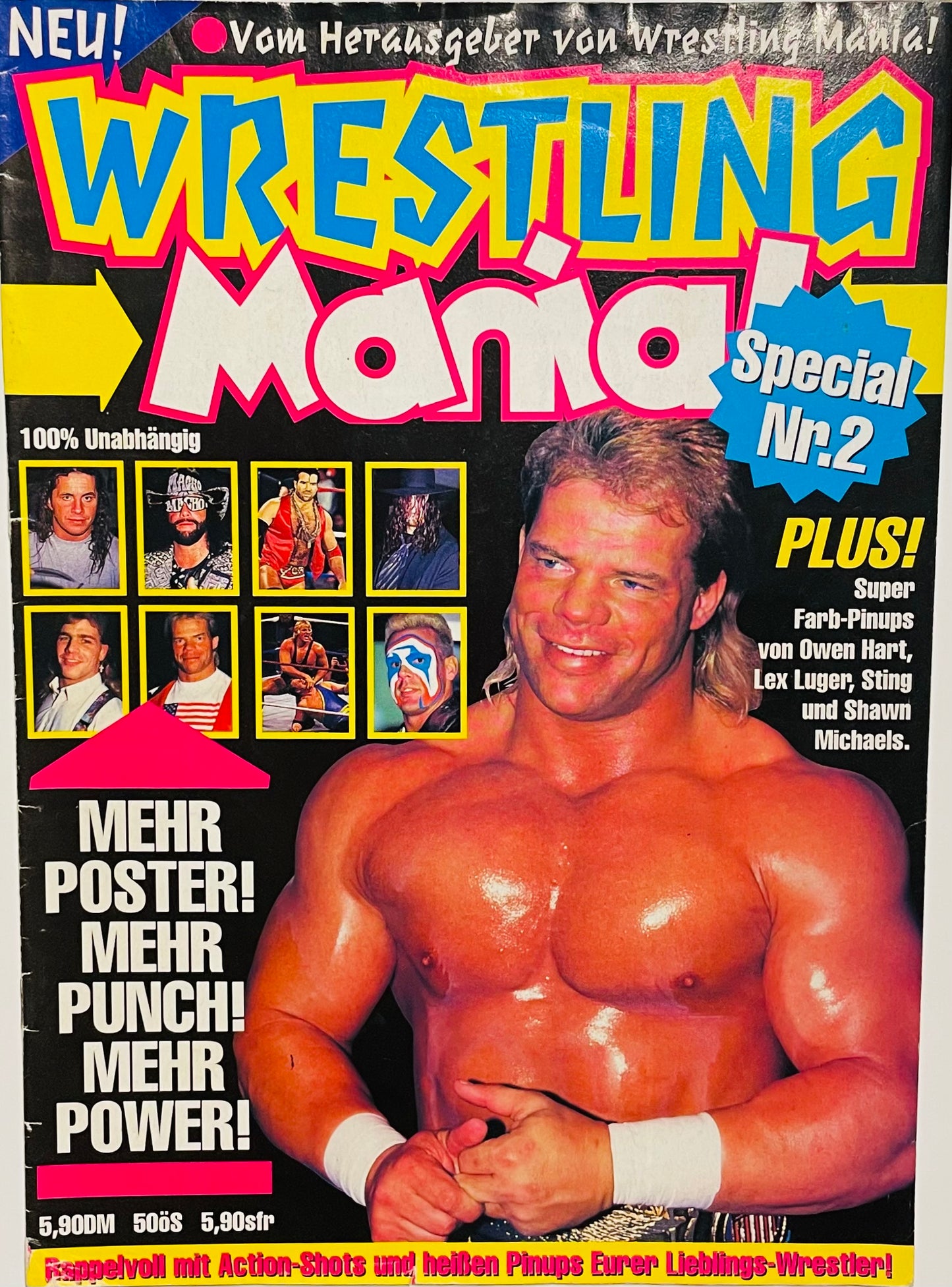 Wrestling Mania! Special No. 2 Germany Magazine PWcatalog