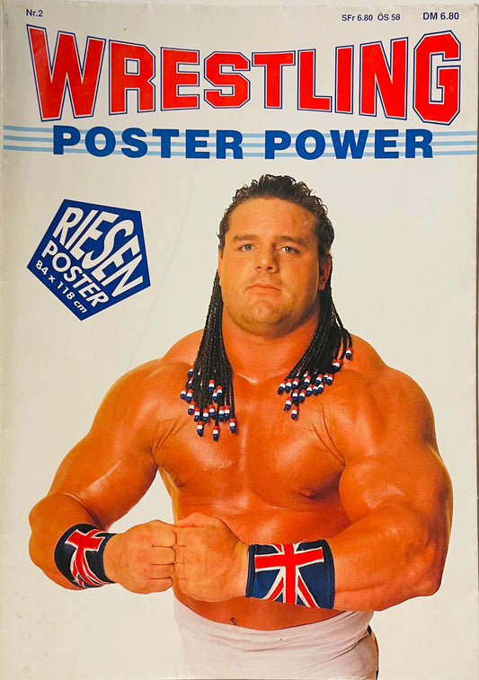 Wrestling Poster Power #2 from Germany Magazine PWcatalog