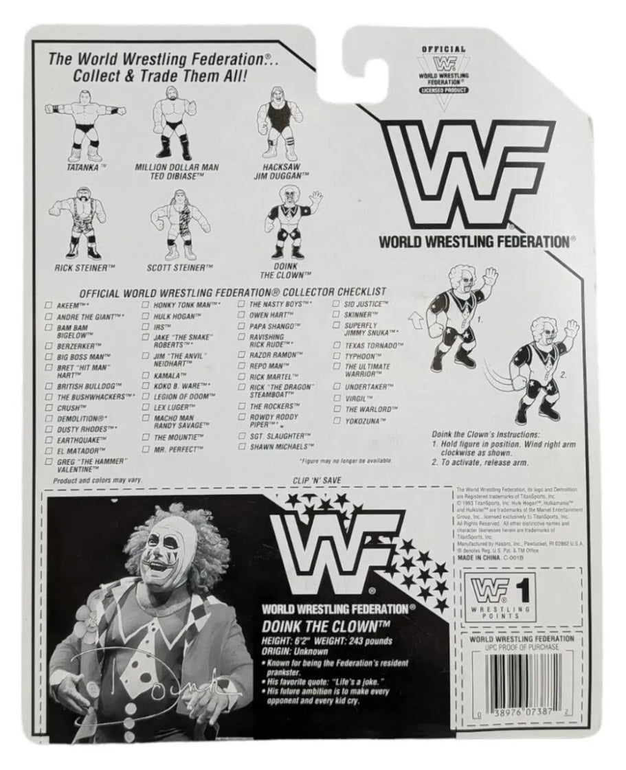 WWF Hasbro 9 Doink the Clown with Big Top Clobber! Action & Toy Figures PWcatalog