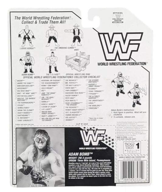 WWF Hasbro 11 Adam Bomb with Nuclear Knockout! Action & Toy Figures PWcatalog