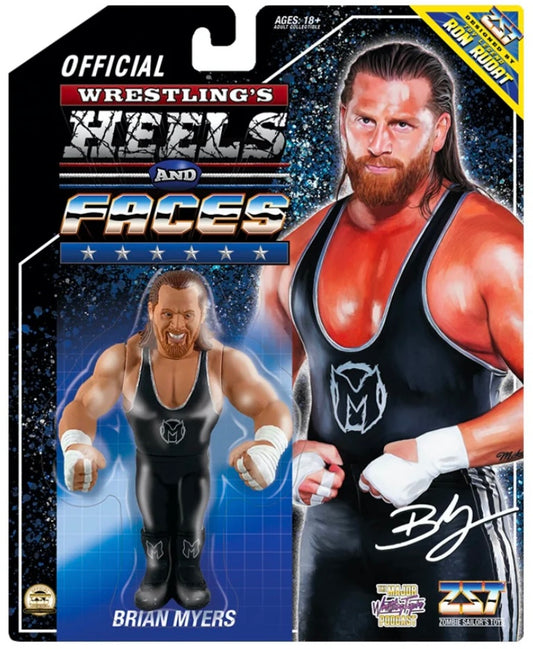 Zombie Sailor's Toys Wrestling's Heels & Faces 1 Brian Myers Action & Toy Figures PWcatalog