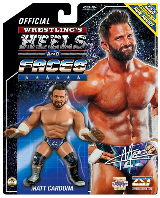 Zombie Sailor's Toys Wrestling's Heels & Faces 1 Matt Cardona Action & Toy Figures PWcatalog