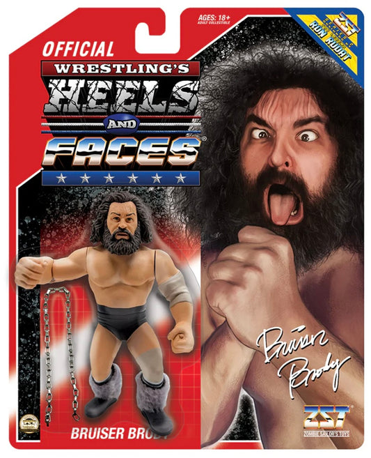Zombie Sailor's Toys Wrestling's Heels & Faces 2 Bruiser Brody (without vest) Action & Toy Figures PWcatalog