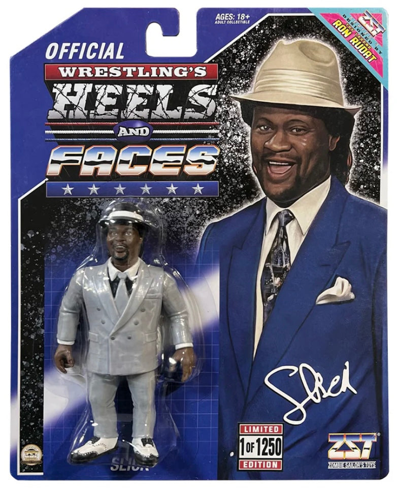 Zombie Sailor's Toys Wrestling's Heels & Faces Wrestlecon Exclusive Slick (gray suit) Action & Toy Figures PWcatalog