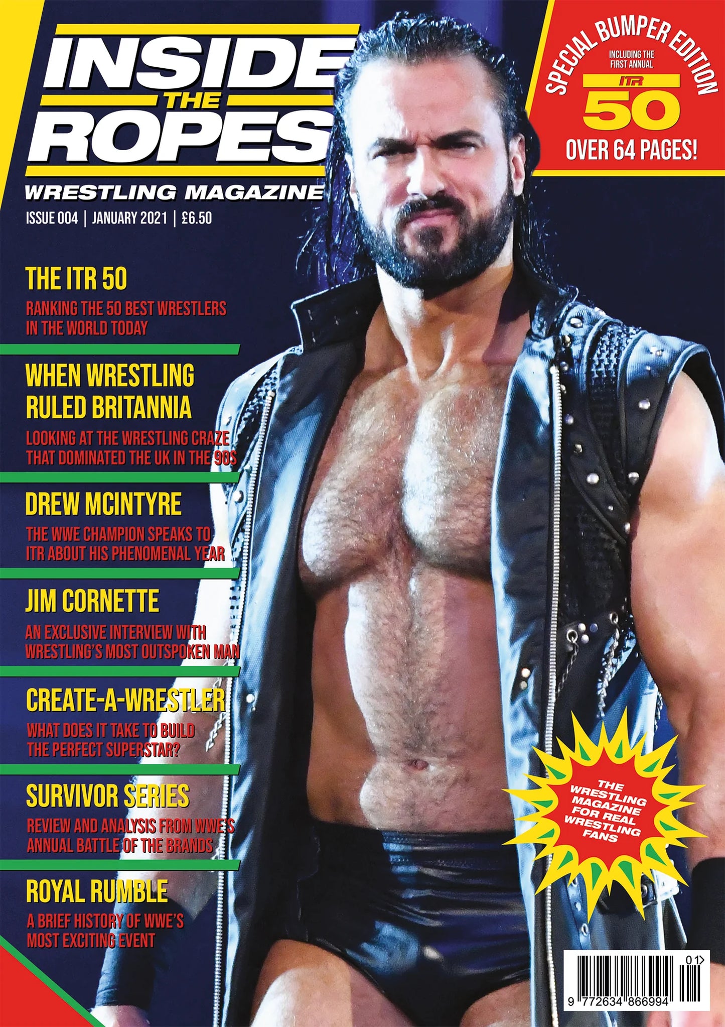 Inside The Ropes January 2021 Vol 4 Magazine PWcatalog