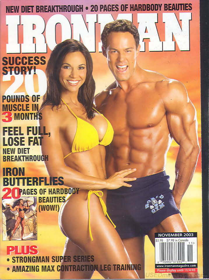 Iron man November 2003 - Kimberly Page magazine PWcatalog