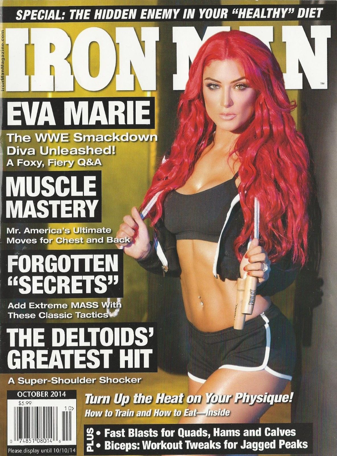 Iron Man Magazine October 2014 Eva Marie Magazine PWcatalog