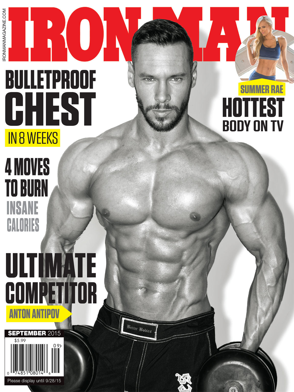 Iron man September 2015 - Summer Rae magazine PWcatalog