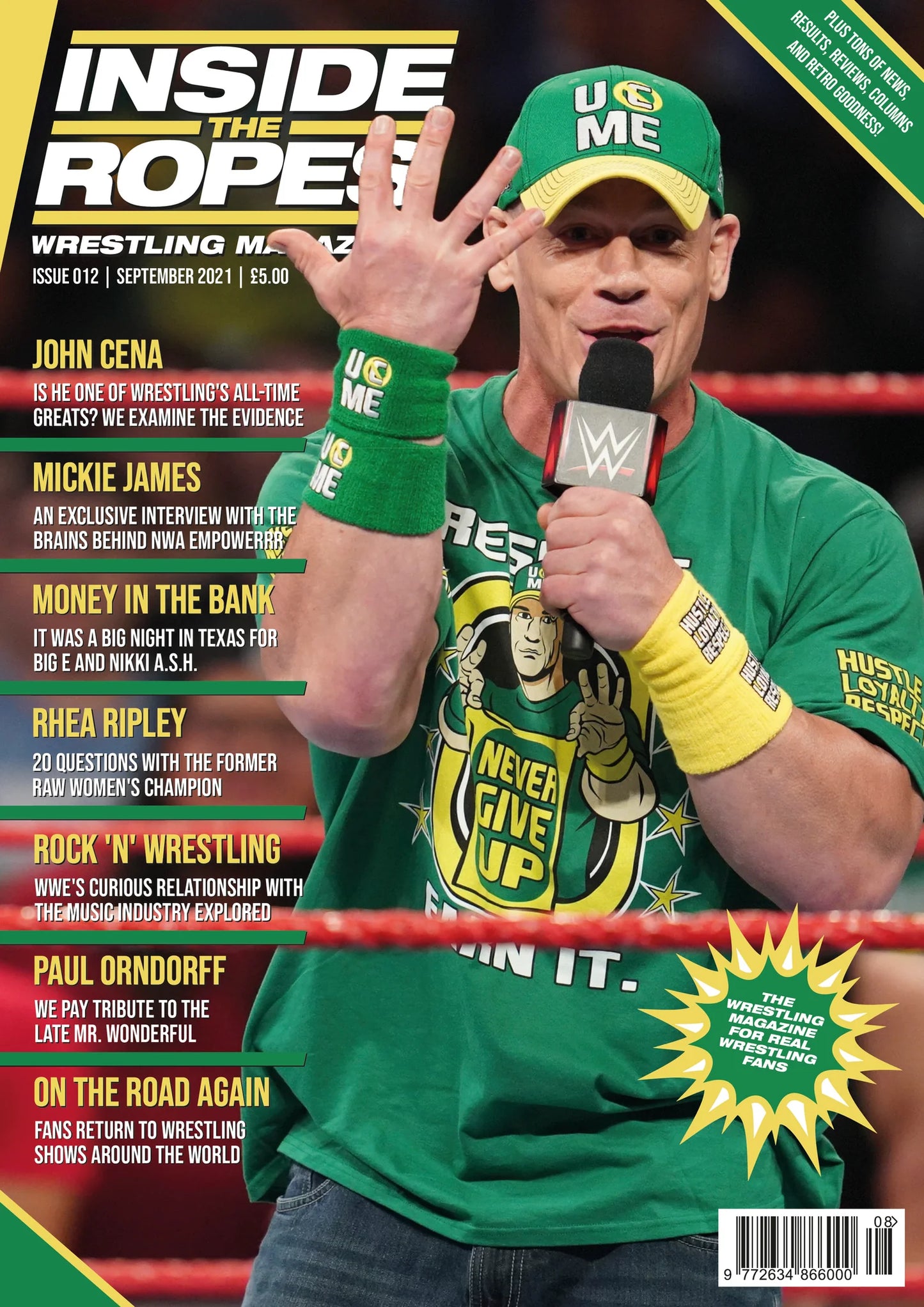 Inside The Ropes September 2021 Vol 12 Magazine PWcatalog