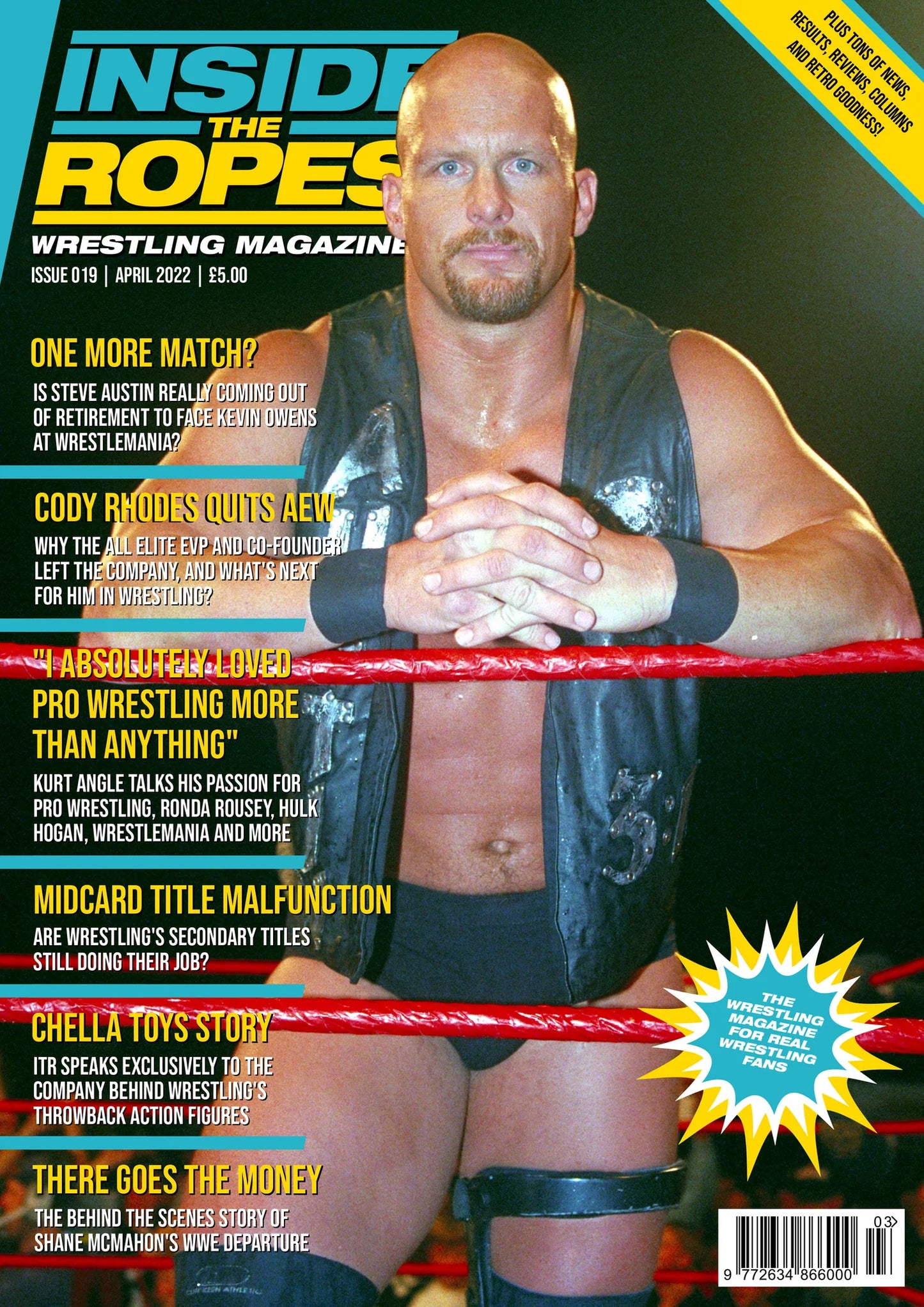 Inside The Ropes April 2022 Vol 19 Magazine PWcatalog