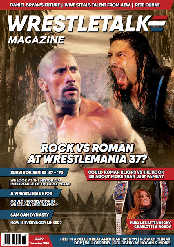 WrestleTalk Magazine Issue 24 December 2020 Magazine PWcatalog