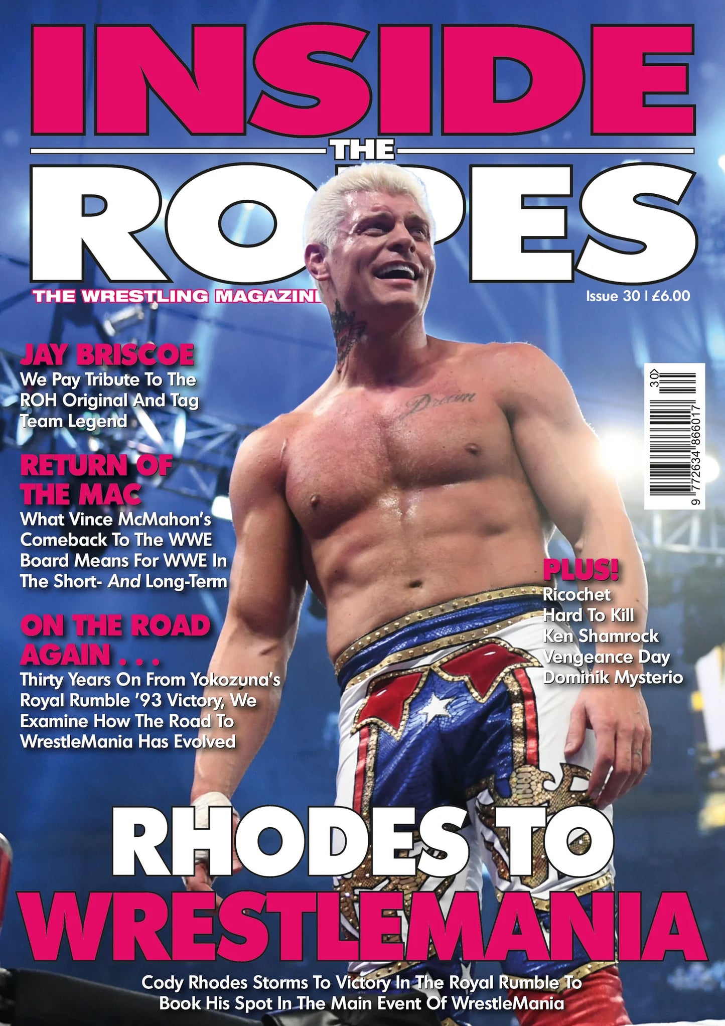 Inside The Ropes March 2023 Vol 30 Magazine PWcatalog