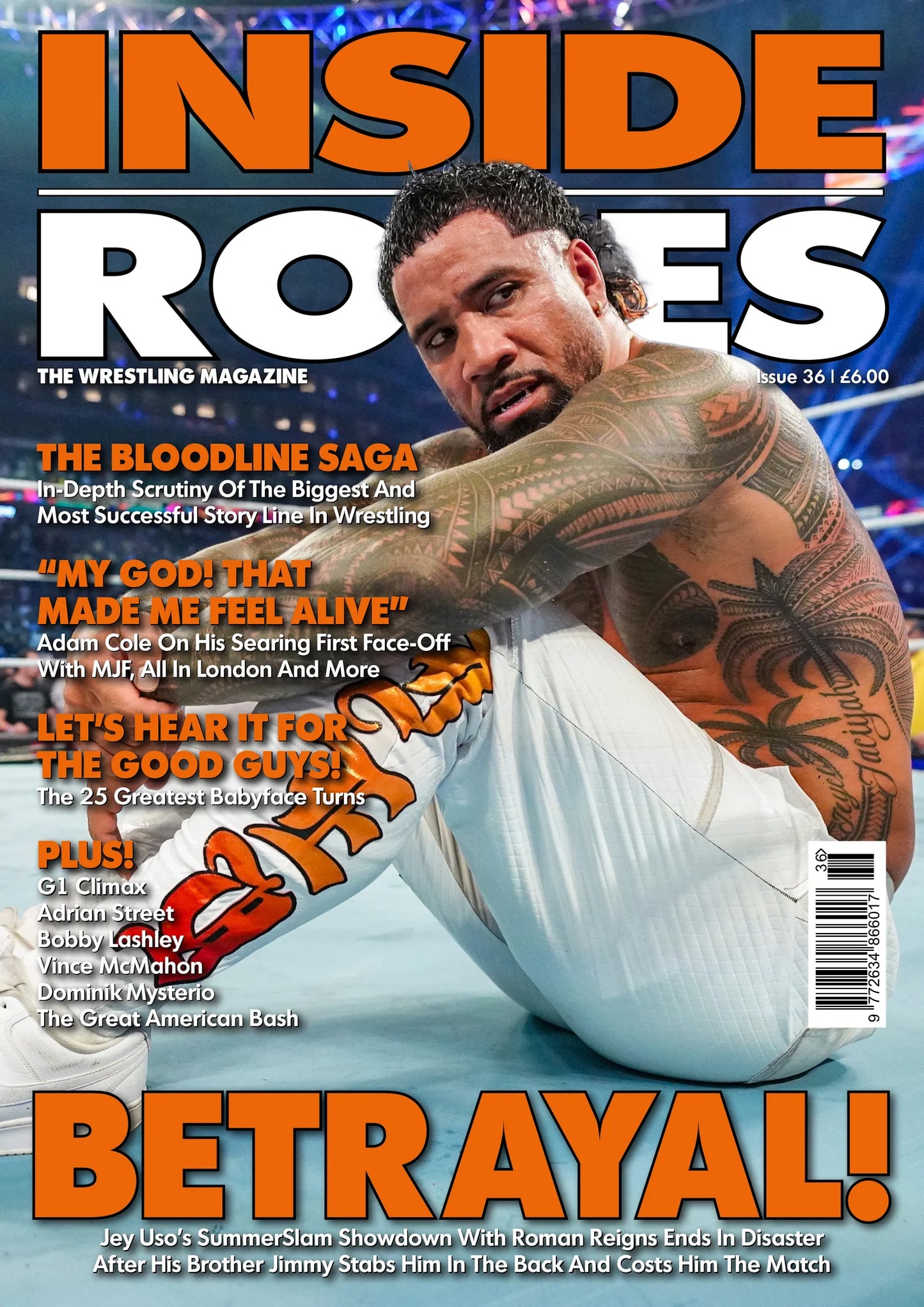 Inside The Ropes September 2023 Vol 36 Magazine PWcatalog