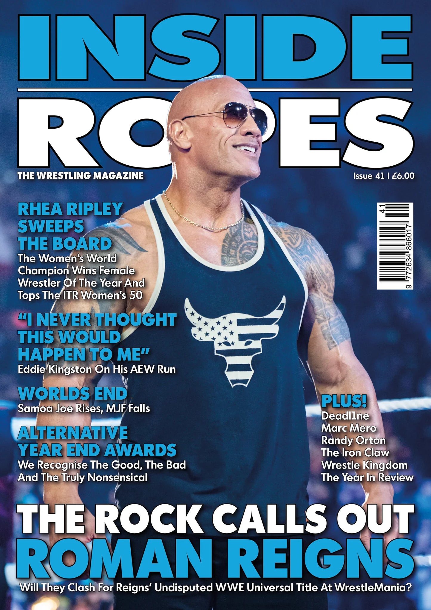 Inside The Ropes February 2024 Vol 41 Magazine PWcatalog