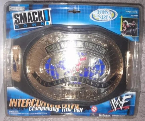 WWF Intercontinental Championship Foam Belt SmackDown by Jakks Pacific - image 2