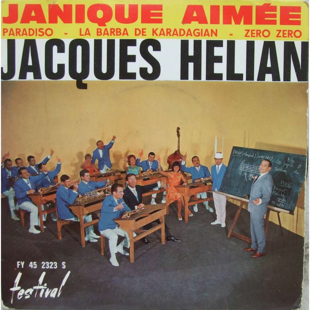 Martin Karadagian Janique aimee - paradiso - la barba de karadagian - zero zero EP 1962 Music CDs PWcatalog