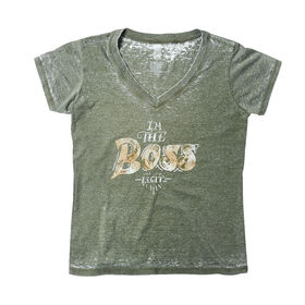 Sasha Banks "I'm The Boss" Acid Wash Women's T-Shirt T-Shirt PW Catalog
