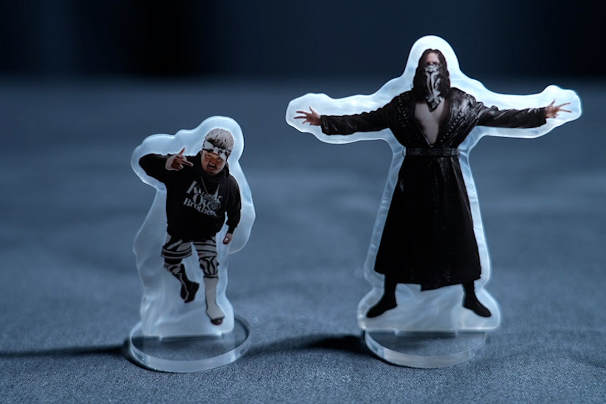 Knock Out Brothers Spinning Acrylic Stand Other Goods PW Catalog