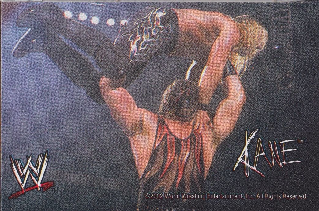 Kane WWF Ice Cream Cut-out 2002 Good Humor PW Catalog
