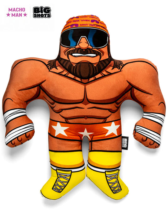 "Macho Man" Randy Savage Orange Trunks Big Shots 2024