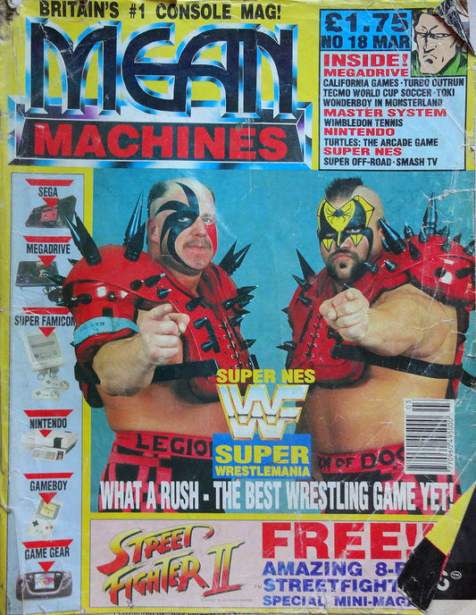Mean Machine Magazine March 1991 Magazine PWcatalog