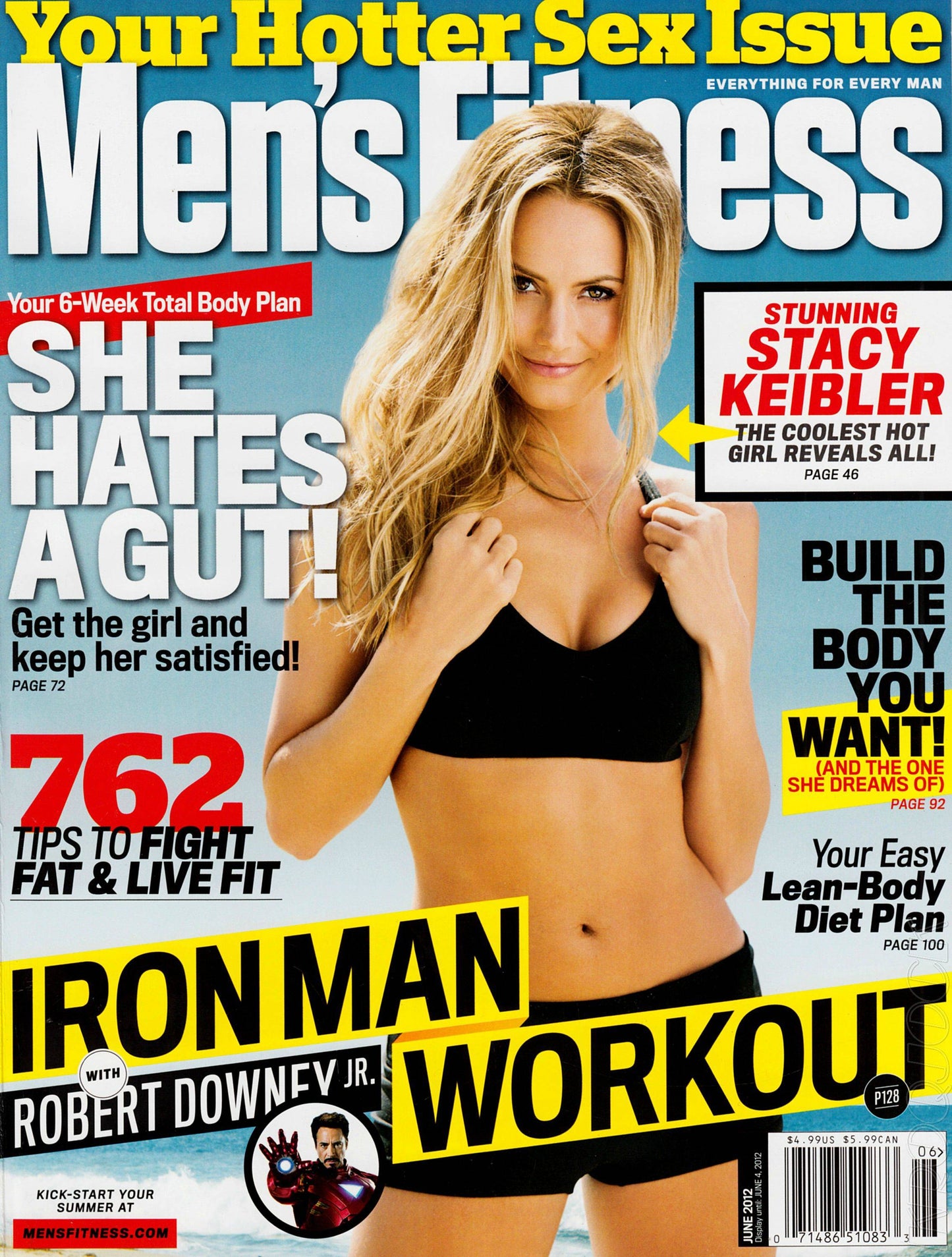 Mens Fitness June 2002 Stacy Keibler Magazine PWcatalog