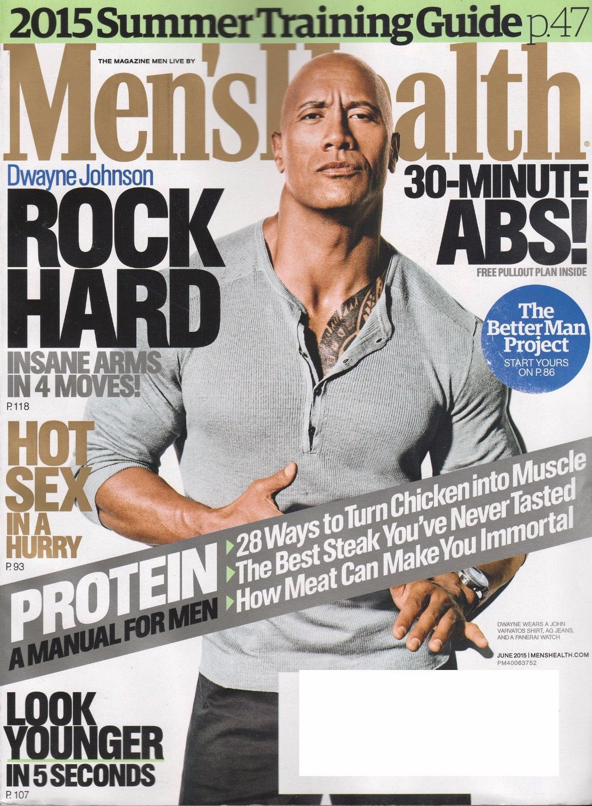Mens Health Magazine June 2015 Magazine PWcatalog