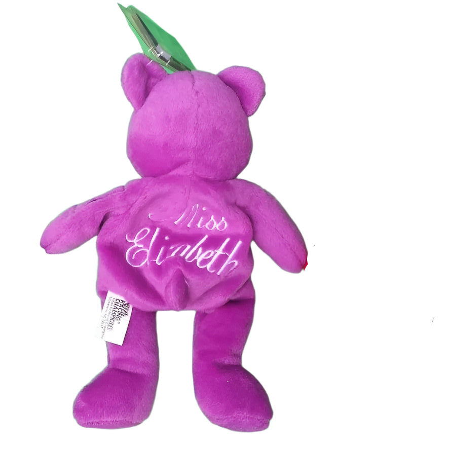 WCW Miss Elizabeth Nitros Bears & Wolves 9" Beanie Bear 1999 by Racing Champions Pwcatalog