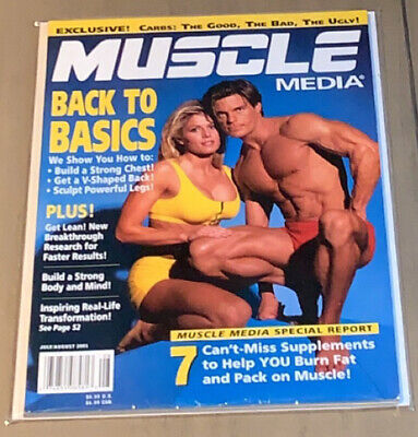 Muscle Media Magazine - July-August 2001 Torrie Wilson Magazine PWcatalog