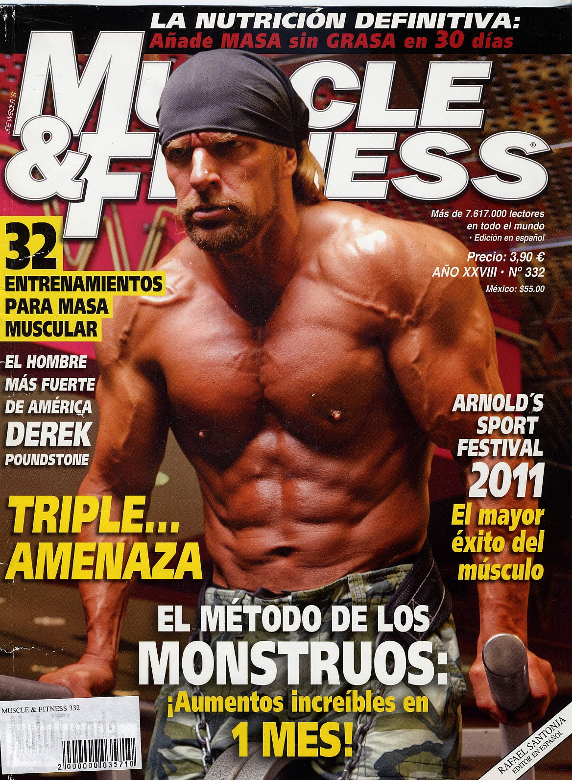 Muscle & Fitness April 2011 - Triple H Spain Magazine PWcatalog