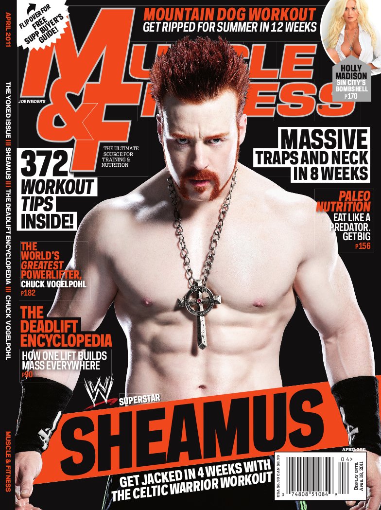 Muscle & Fitness April 2011 Variant Cover Magazine PWcatalog