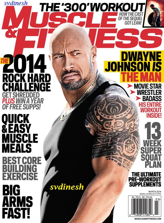 Muscle & Fitness March 2014 Magazine PWcatalog