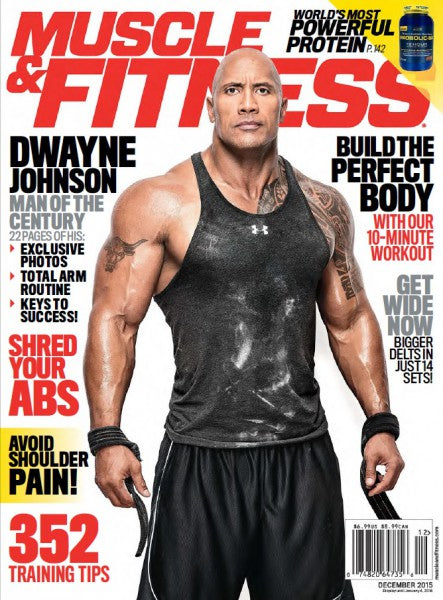 Muscle & Fitness December 2015 Magazine PWcatalog