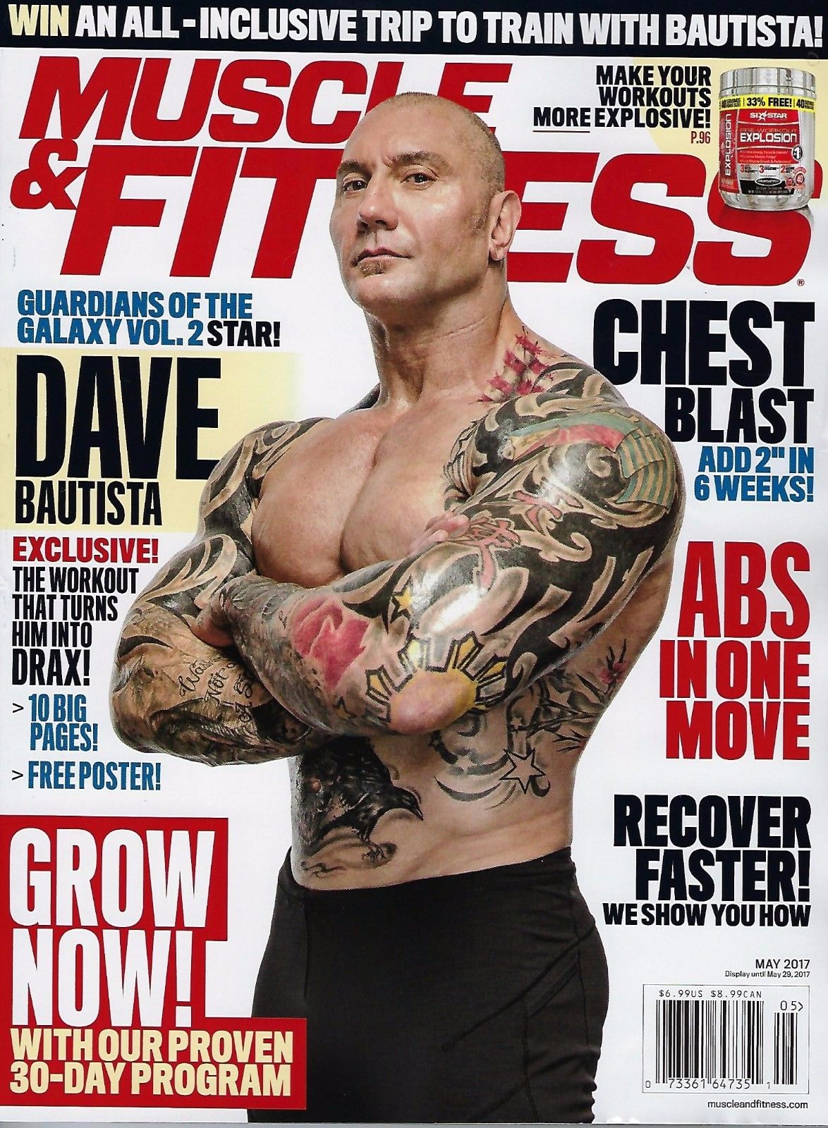 Muscle & Fitness May 2017 Magazine PWcatalog