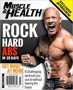 Muscle & Health March 2008 The Rock Magazine PWcatalog