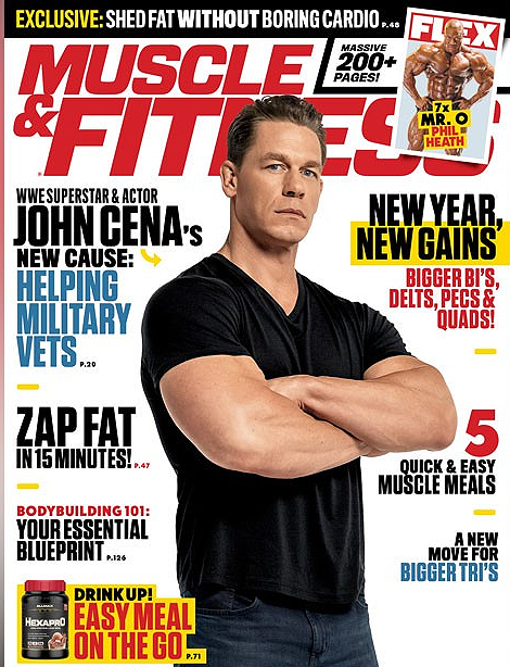 Muscle & Fitness January 2020 John Cena Magazine PWcatalog