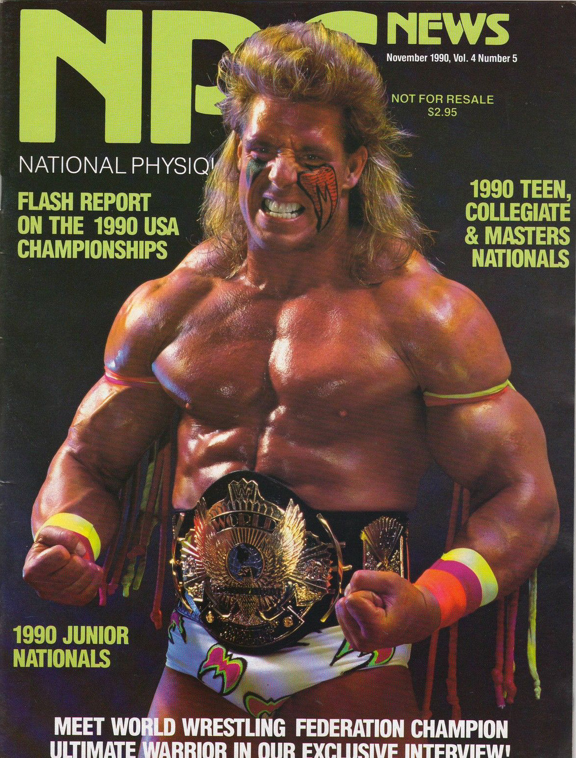 NPC News Magazine November 1990 Magazine PWcatalog