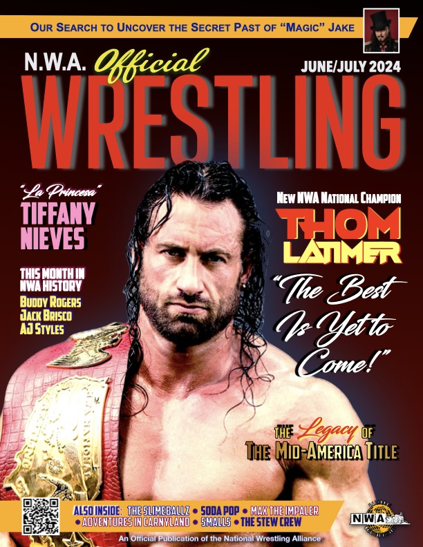 NWA Official Wrestling Magazine June/July 2024 Magazine PWcatalog