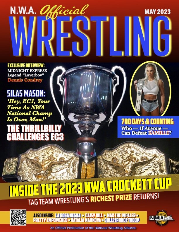 NWA Official Wrestling Magazine May 2023 PW Catalog