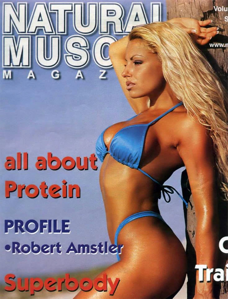 Natural Muscle Magazine - October 1998 Trish Stratus Magazine PWcatalog
