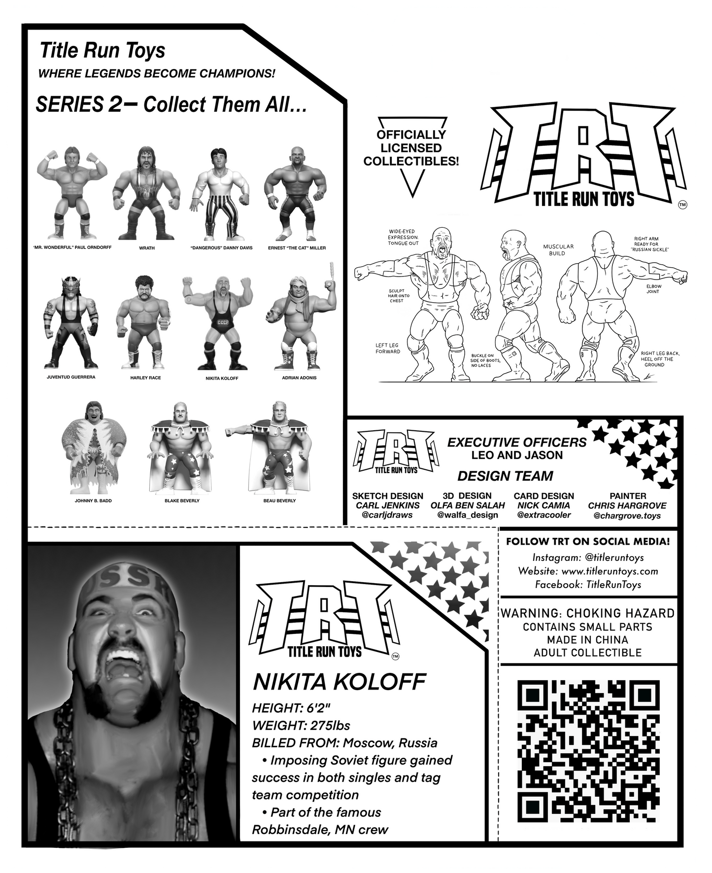 Title Run Toys Series 2 Nikita Koloff