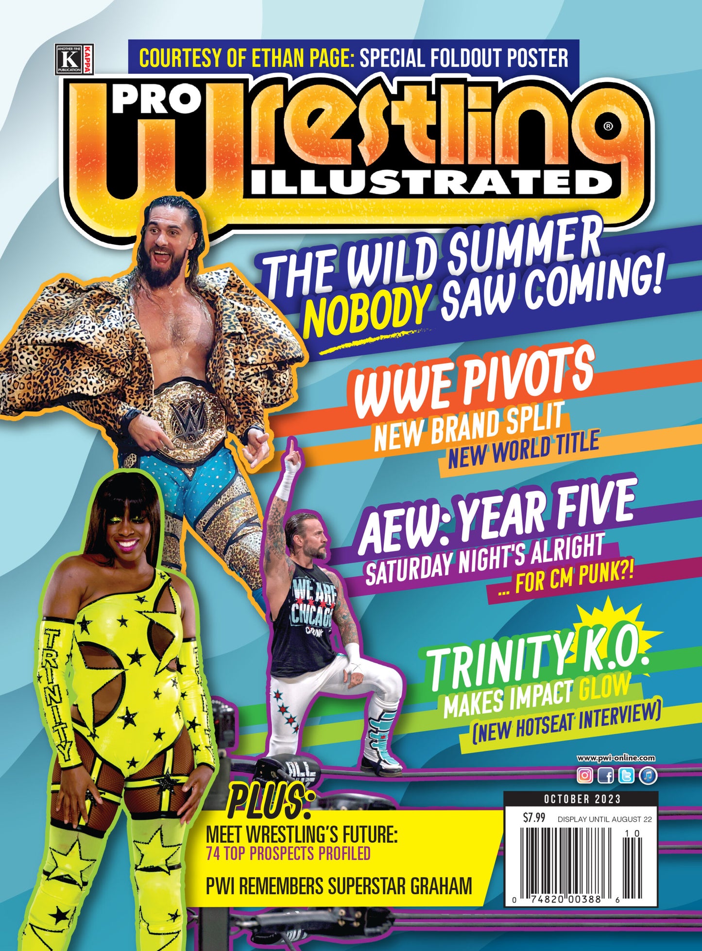 Pro Wrestling Illustrated October 2023 Magazine PWcatalog